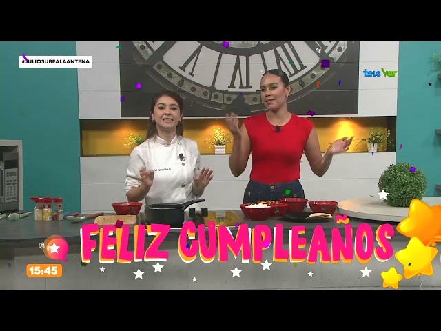 La familia Telever le deseamos un feliz cumpleaños a la chef Valeria Ochoa.