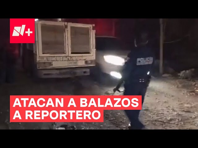 Balacera entre policías y delincuentes que atacaron a reportero en Cancún - N+ #Shorts