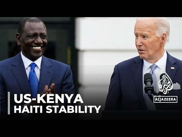 ⁣US-Kenya diplomacy: Leaders vow to bring stability to Haiti