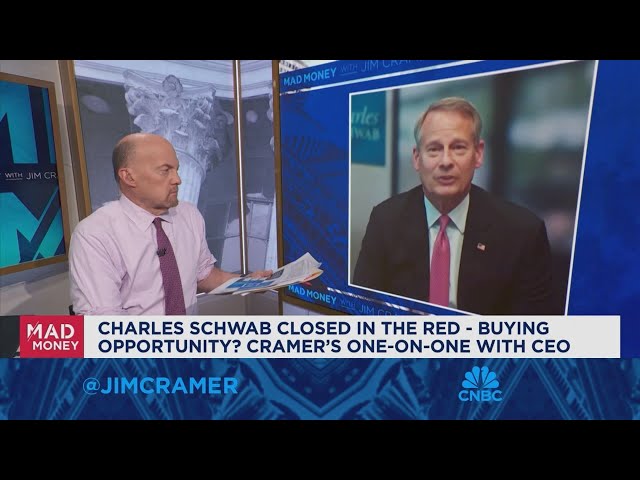 ⁣We expect earnings near the top end of our range, say Charles Schwab CEO Bettinger