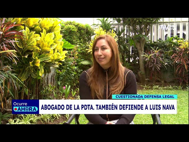 ⁣Nuevo abogado de la presidenta Dina Boluarte también defiende a Luis Nava