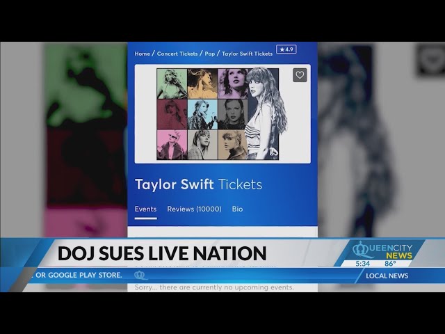 ⁣How Taylor Swift tour spawned DOJ's Live Nation lawsuit
