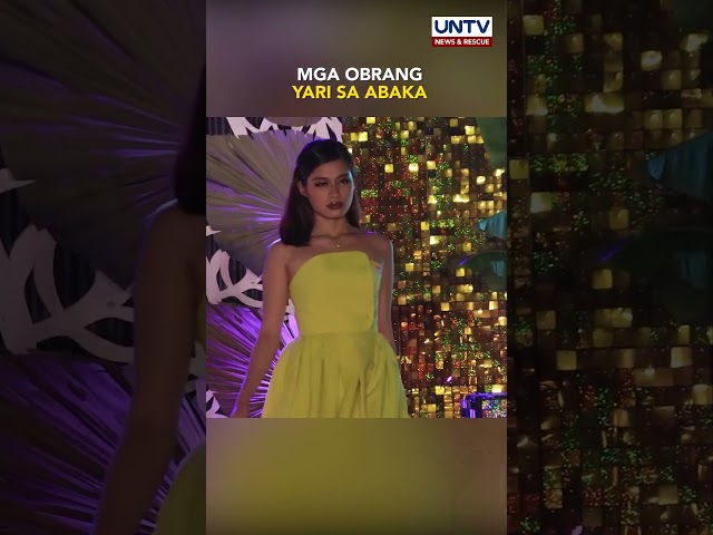 ⁣Mga obrang yari sa abaka, tampok sa kauna unahang Kathabi Fashion Show sa Bicol