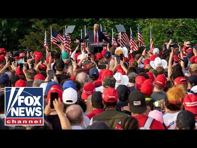 ⁣Donald Trump at Bronx rally: Biden puts illegal aliens first, I put America first