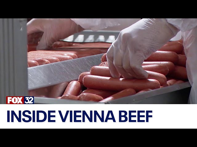 ⁣Hot dog tradition: Inside look at Chicago's Vienna Beef factory