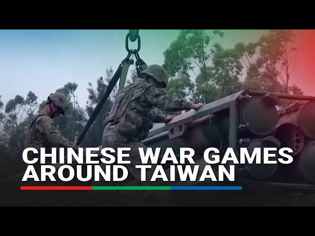 ⁣China starts second day of war games around Taiwan | ABS-CBN News