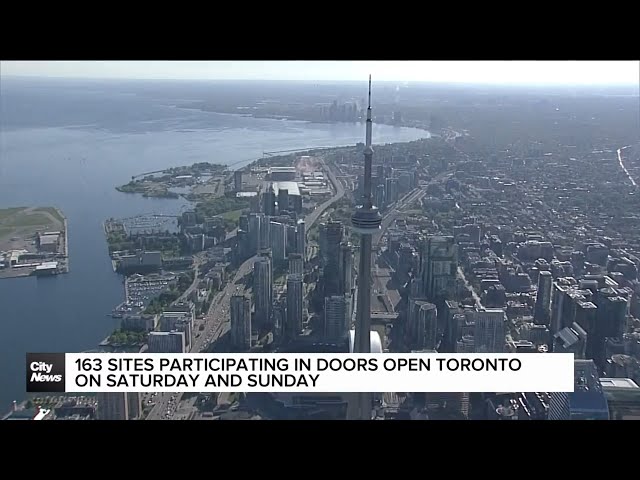 ⁣Doors Open Toronto 2024 will have 163 sites across the city