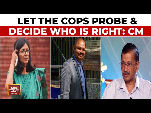 ⁣Arvind Kejriwal On Maliwal Assault Says, 'There Are 2 Sides, My Only Demand Is Fare Investigati