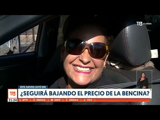 ⁣Cayó $30: ¿Seguirá bajando el precio de la bencina?