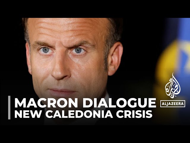 ⁣New Caledonia voting reform: Macron promises not to force change
