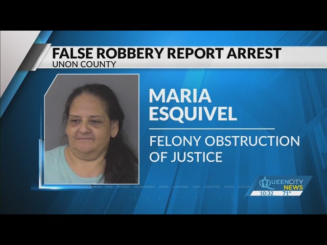 ⁣Woman arrested for making up report of robbery, burned toddler