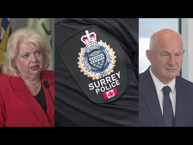 ⁣Supreme Court sides with B.C., Surrey police transition to continue