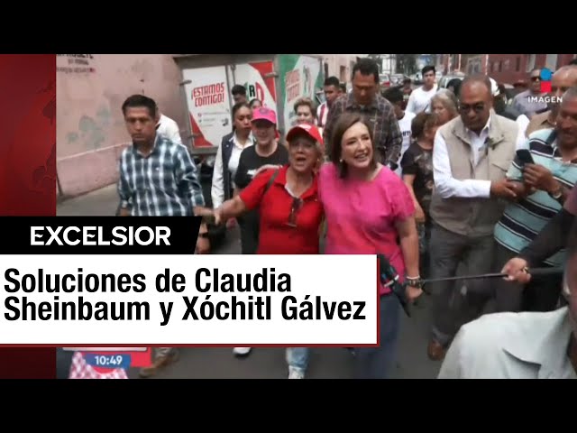 ⁣Crisis hídrica en México: Soluciones de Claudia Sheinbaum y Xóchitl Gálvez