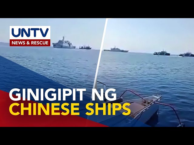 ⁣Mga mangingisda sa Zambales, idinaing ang panggigipit ng Chinese ships sa West PH Sea