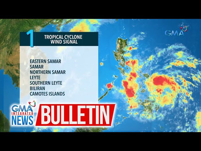 ⁣Nadagdagan ang mga lugar na isinailalim sa signal number 1 dahil... | GMA Integrated News Bulletin