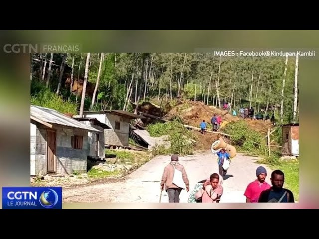 ⁣Papouasie-Nouvelle-Guinée : inquiétudes sur le sort de 100 personnes après un glissement de terrain