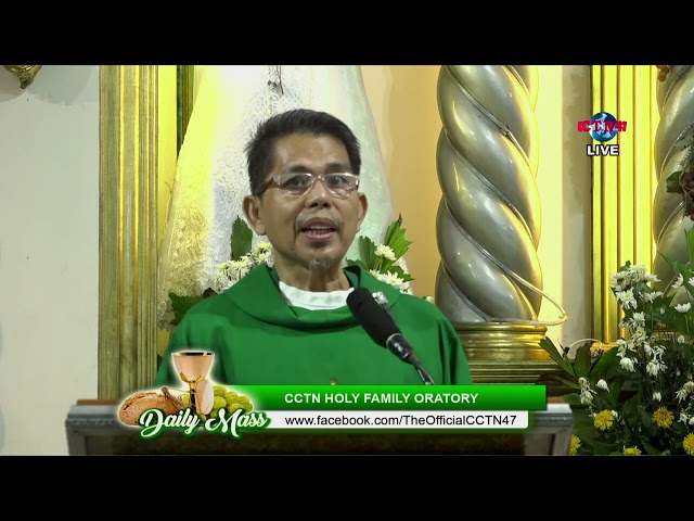⁣24 MAY 2024 -  HOMILY by Rev.  Fr.  Jose Adonis Aquino