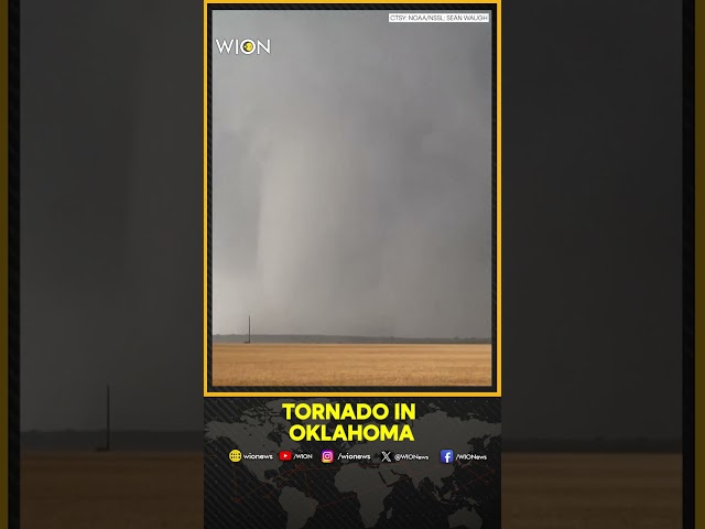 ⁣Tornado churns through Oklahoma | WION Shorts