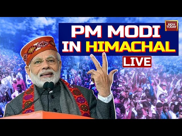 ⁣PM Modi LIVE | Public meeting in Mandi, Himachal Pradesh | Lok Sabha Election 2024 | India Today