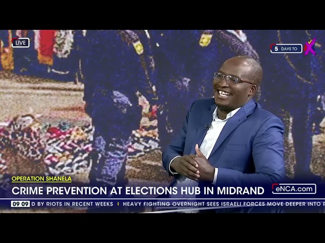 ⁣Anti-crime operation moves to Midrand ahead of elections