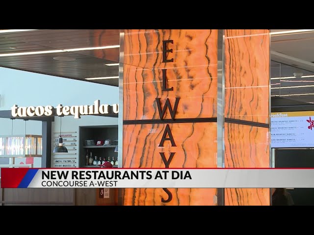 ⁣New dining options open at DIA