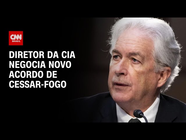 ⁣Diretor da CIA negocia novo acordo de cessar-fogo | CNN NOVO DIA