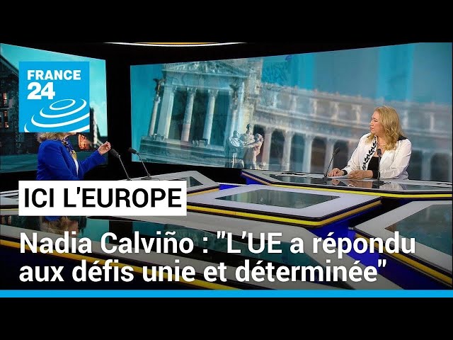 ⁣Nadia Calviño : "L’UE a répondu aux défis unie et déterminée, recette de son succès !"