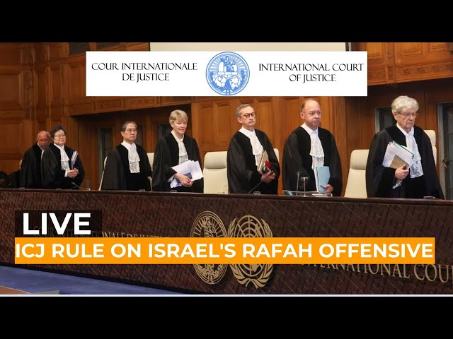⁣The International Court of Justice (ICJ) delivers an Order in the case South Africa v. Israel