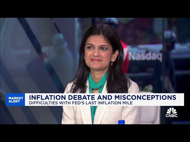 ⁣Inflation's moving away slowly and Fed will cut rates this year, says JPMorgan's Priya Mis