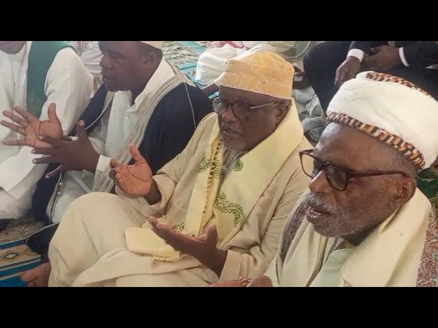 ⁣Mitsamiouli : Un Du'an en faveur du nouveau gouverneur Ibrahim Mze