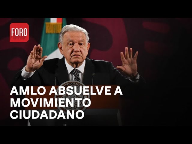 ⁣AMLO exculpa a Movimiento Ciudadano por el colapso en NL - Estrictamente personal