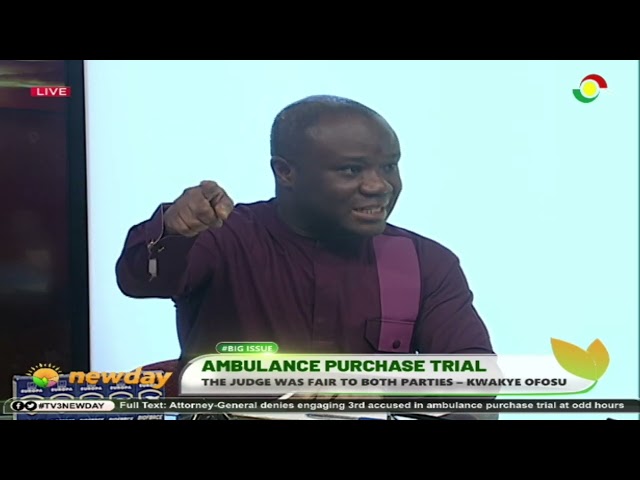 ⁣#TV3NewDay: Ambulance Purchase trial - Third accused alleges coercion by AG to implicate Ato Forson