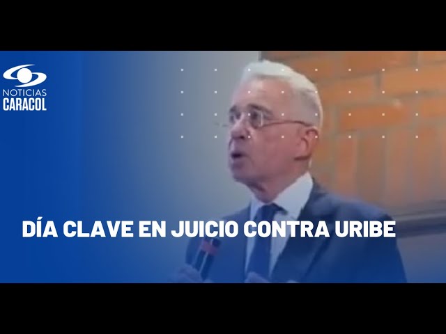 ⁣ EN VIVO: audiencia contra Álvaro Uribe por presunta manipulación de testigos