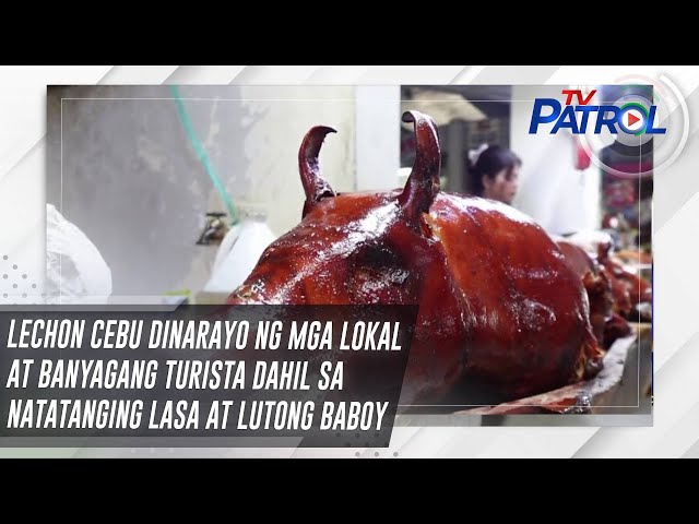 ⁣Lechon Cebu dinarayo ng mga lokal at banyagang turista dahil sa natatanging lasa at lutong baboy