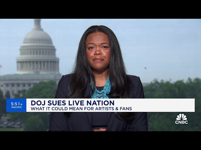 ⁣DOJ's Doha Mekki on suing Live Nation over exerting 'monopoly power' on live music in