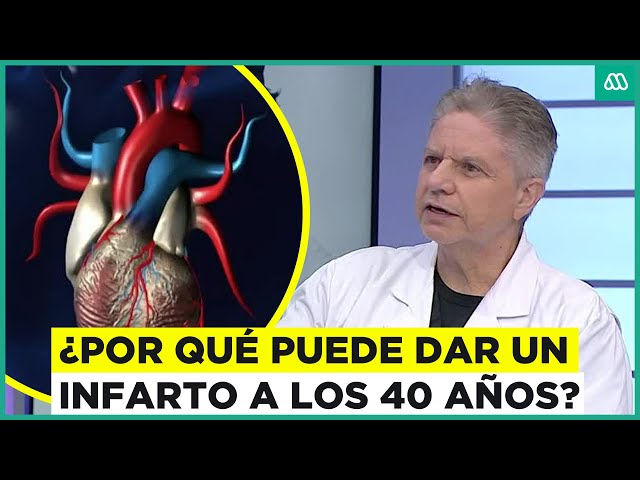 Los peligros de un infarto a los 40 años