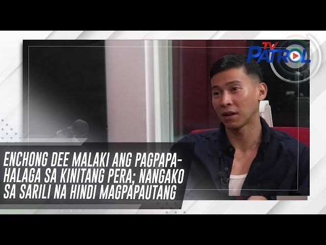 ⁣Enchong Dee malaki ang pagpapahalaga sa kinitang pera; nangako sa sarili na hindi magpapautang