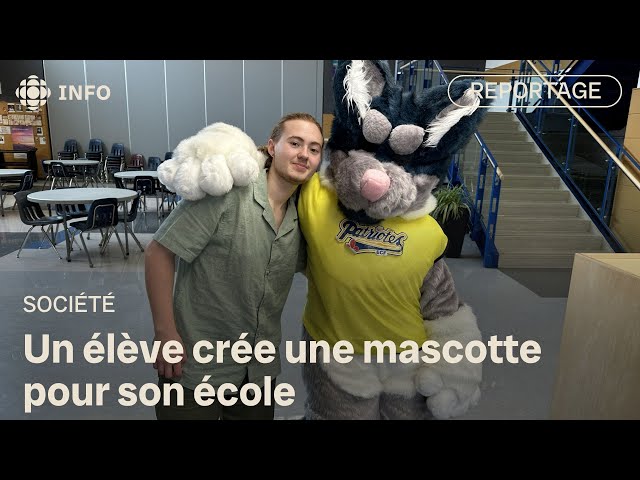 ⁣Un jeune Fransaskois crée une nouvelle mascotte pour son école