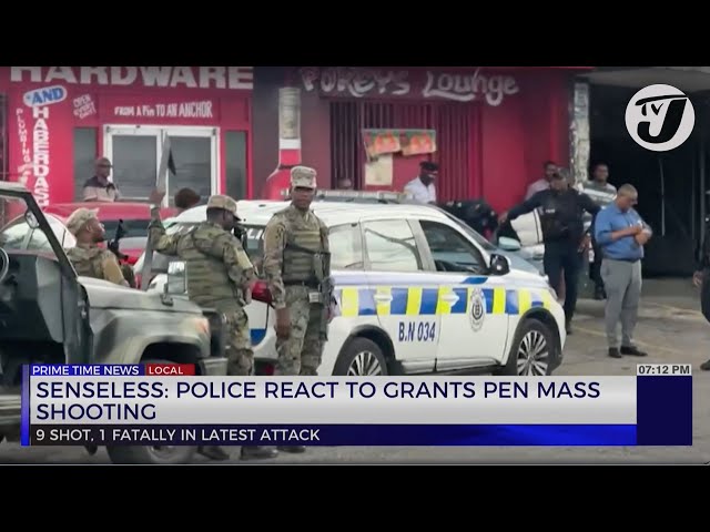 ⁣Senseless: Police React to Grants Pen Shooting | TVJ News