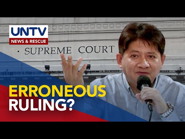 ⁣Atty. Gadon to file impeachment complaint vs. Supreme Court justices for perjury ruling
