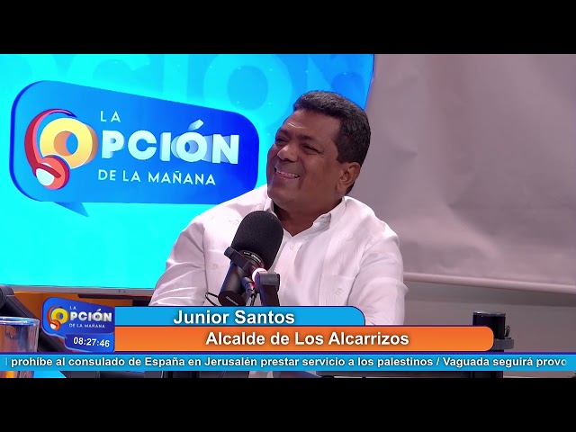⁣Junior Santos Alcalde de los Alcarrizos | La Opción Radio