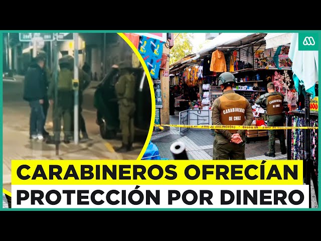 ⁣Carabineros ofrecían protección a cambio de dinero: 13 funcionarios fueron detenidos por "coima