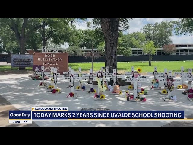 ⁣Today marks 2 years since the Uvalde school shooting