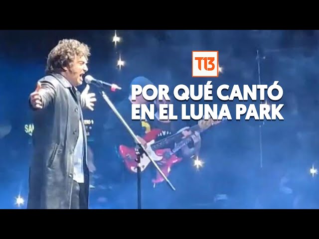 ⁣Argentina: Por qué Javier Milei cantó en el Luna Park