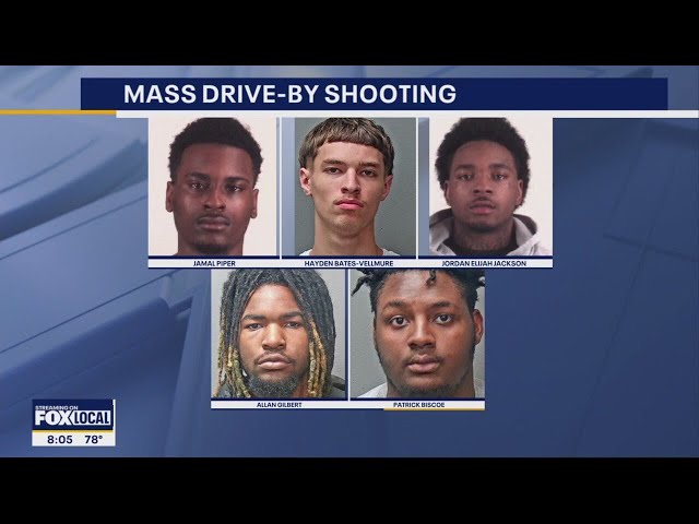 ⁣5 arrested for Fort Worth mass drive-by shooting