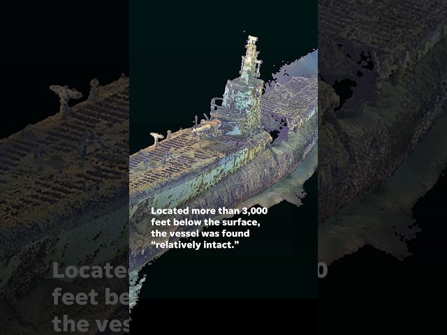 ⁣USS Harder wreckage found and confirmed #Shorts