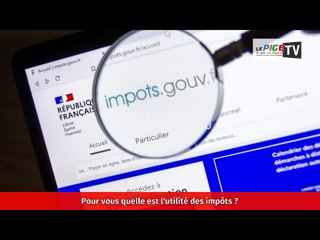 ⁣Pour vous quelle est l'utilité des impôts ?