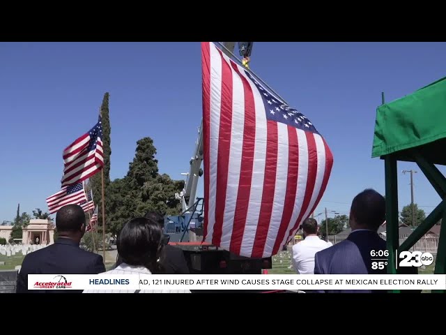 ⁣Bakersfield's Cemeteries honor all fallen soldiers with a new operation.