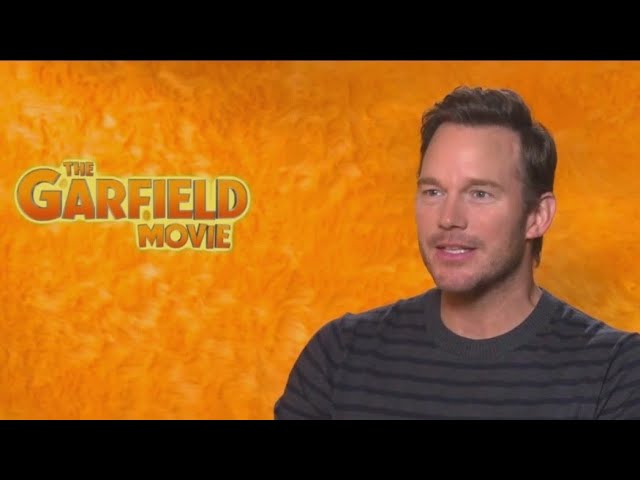 ⁣'The Garfield Movie': Chris Pratt voices the famous orange tabby in new animated tale