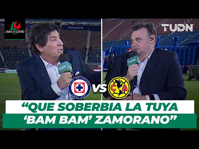 Zamorano ya ve CAMPEÓN al América  'Tito' Villa defiende a Cruz Azul | TUDN